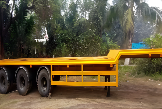 45ft Semi Low Bed Trailer 55T