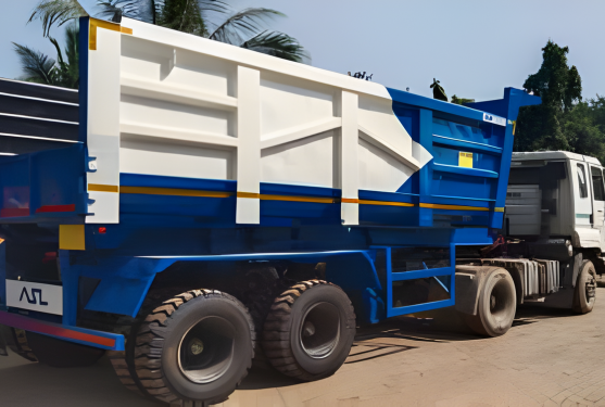 40ft Semi Low Bed Trailer 54T